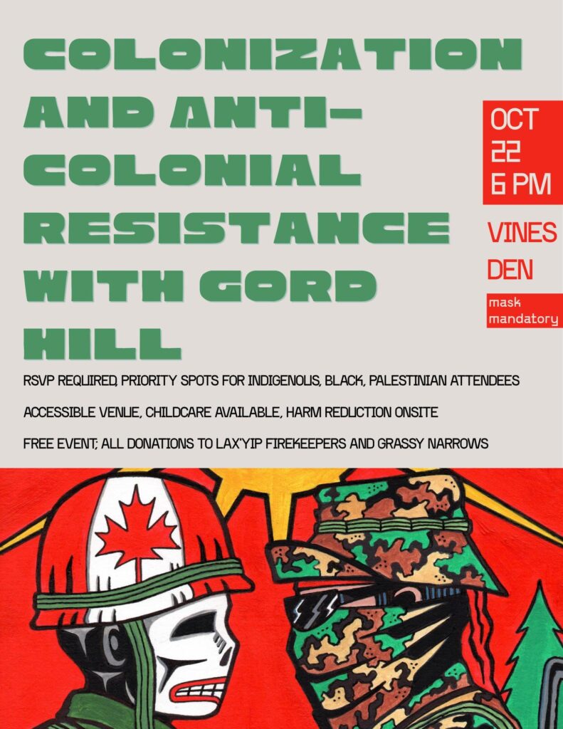 Colonization and Anti-Colonial Resistance with Gord Hill!